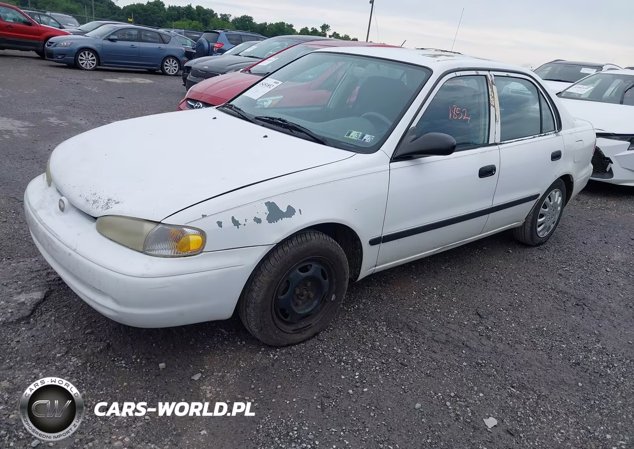 1998 Chevrolet Prizm VIN:1Y1SK548XWZ416394 - 2