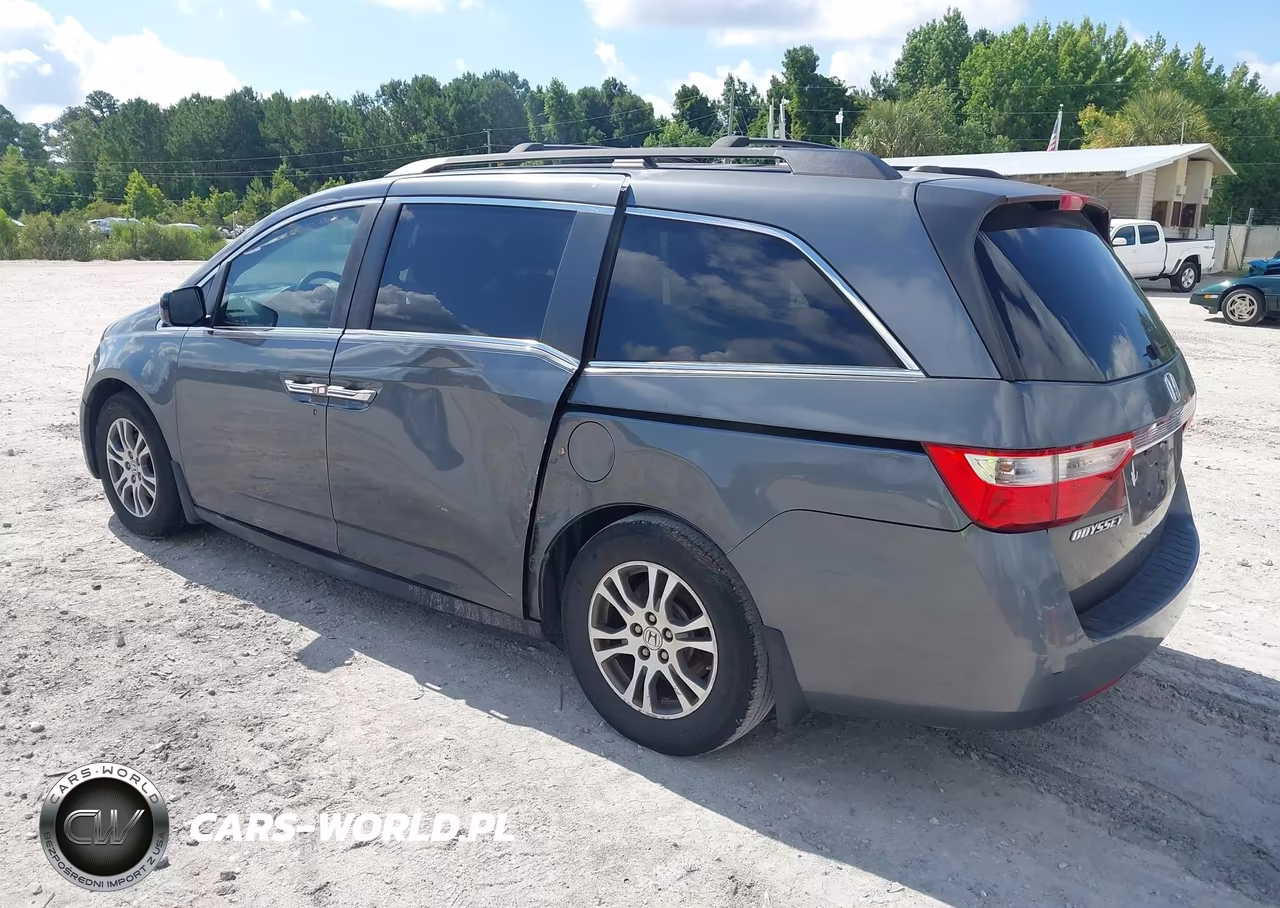 2011 Honda Odyssey Ex-L VIN:5FNRL5H64BB024777 - 3