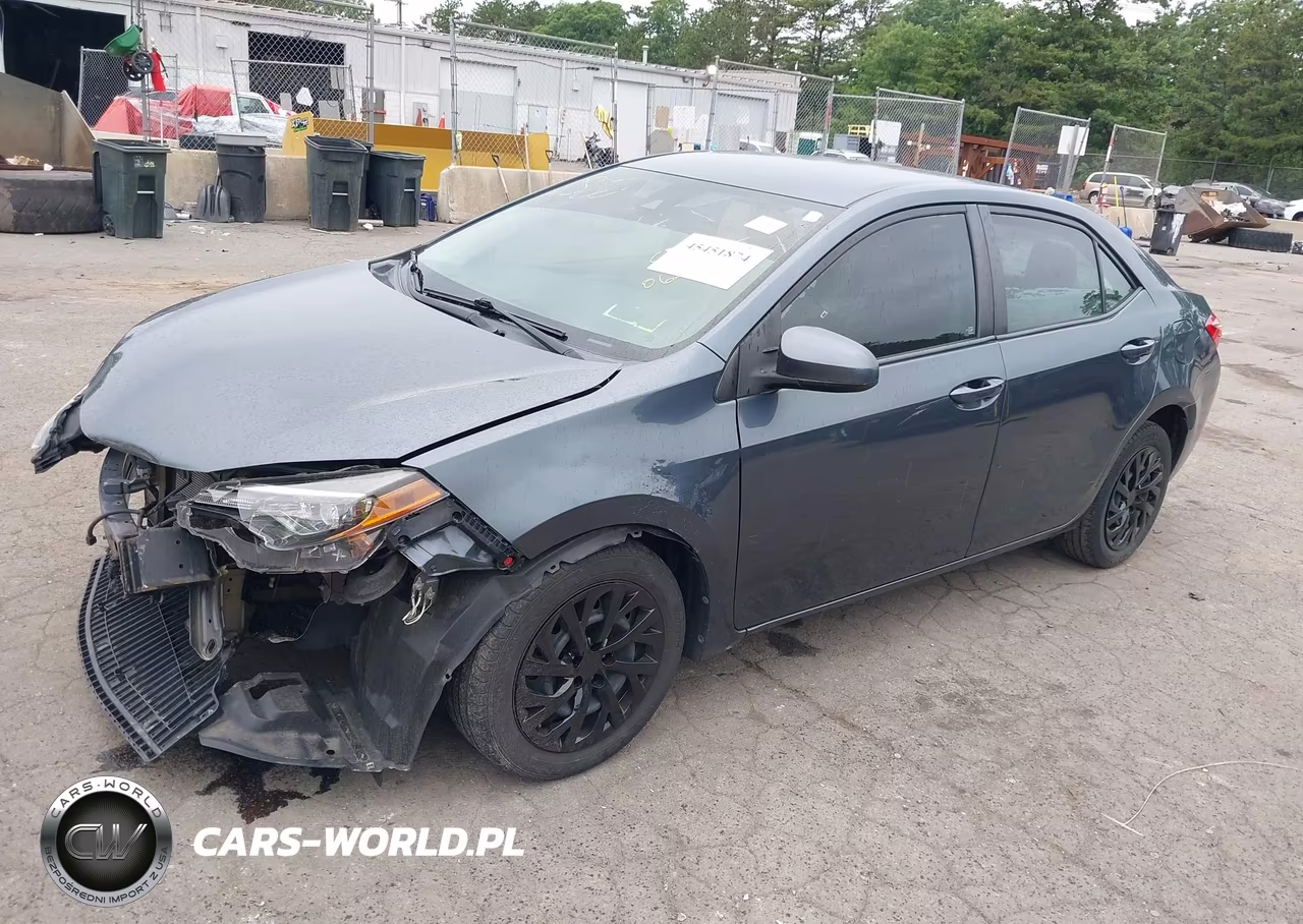 2017 Toyota Corolla Le VIN:2T1BURHEXHC940552 - 2