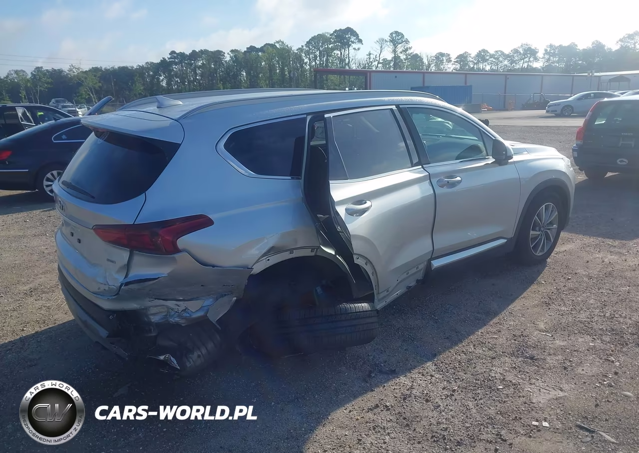 2019 Hyundai Santa Fe Sel Plus VIN:5NMS3CAD4KH018605 - 4