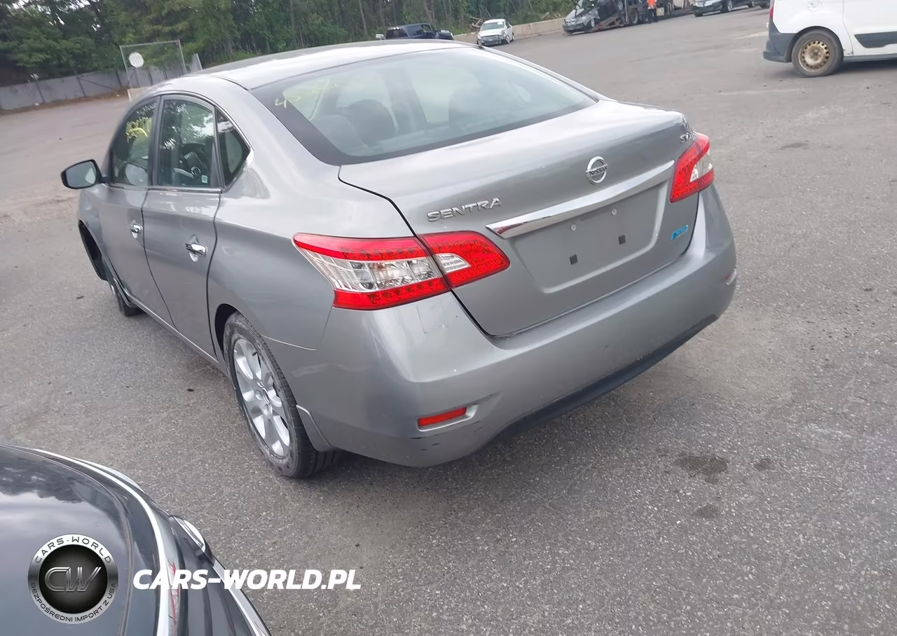 2013 Nissan Sentra Sv VIN:3N1AB7AP6DL756477 - 3