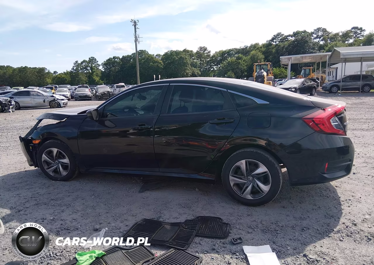 2019 Honda Civic Lx VIN:2HGFC2F65KH515729 - 14