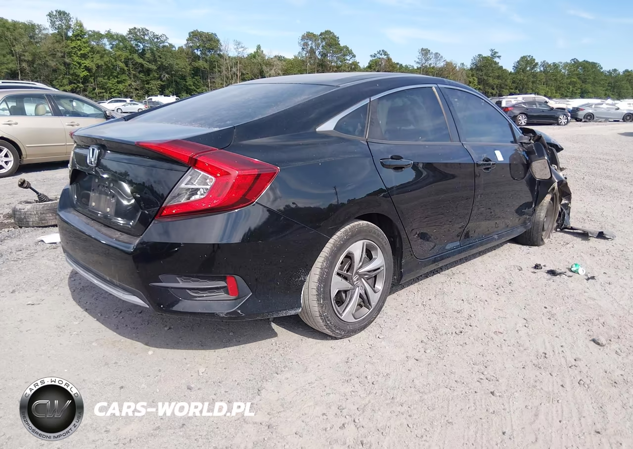 2019 Honda Civic Lx VIN:2HGFC2F65KH515729 - 4