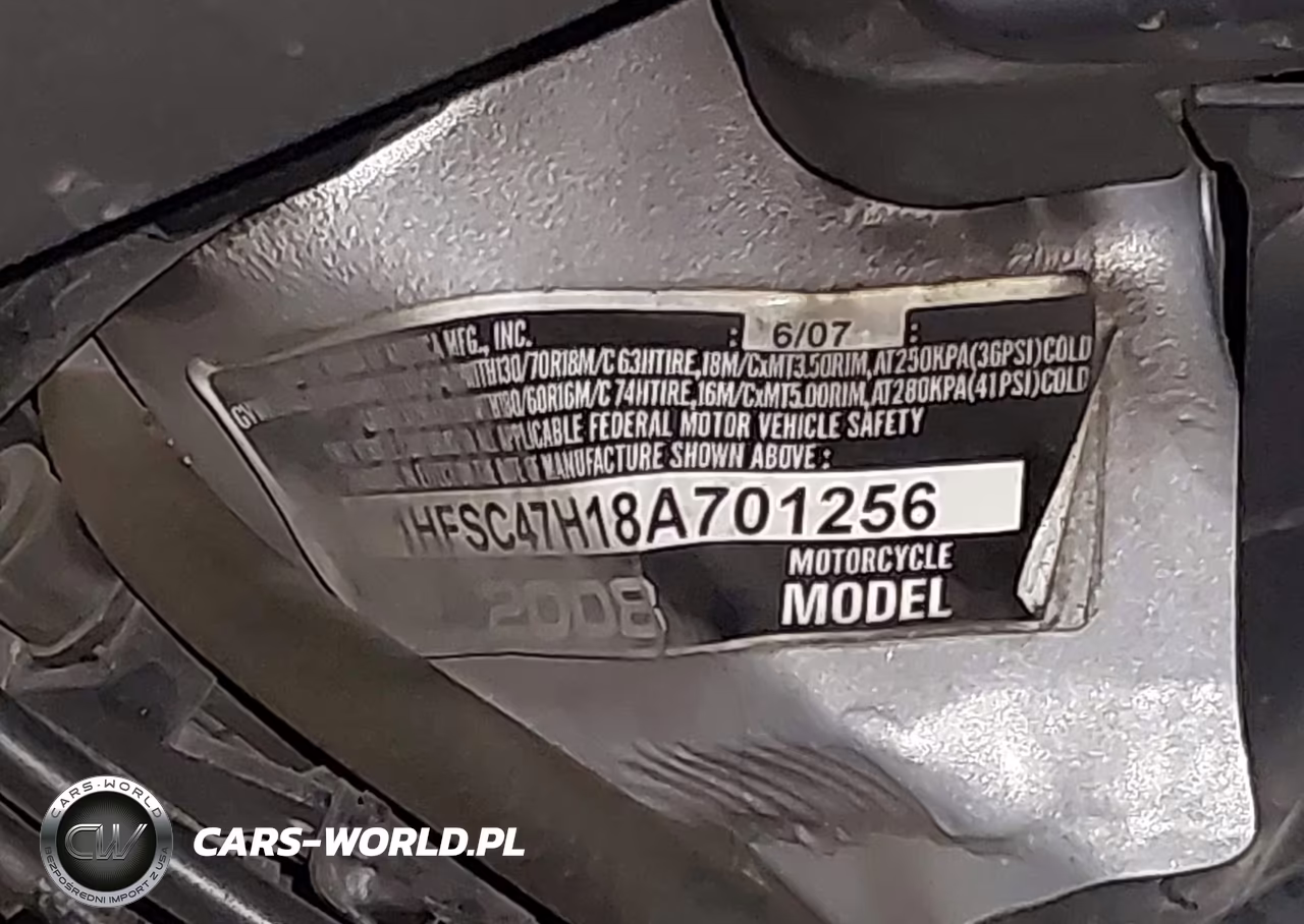 2008 Honda Gl1800 VIN:1HFSC47H18A701256 - 10
