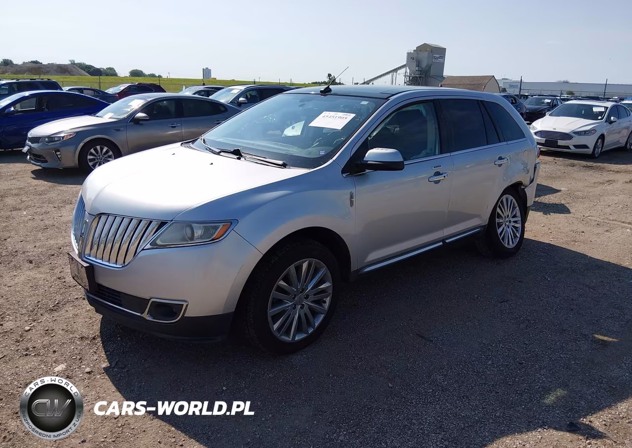 2011 Lincoln Mkx VIN:2LMDJ8JK3BBJ28831 - 2