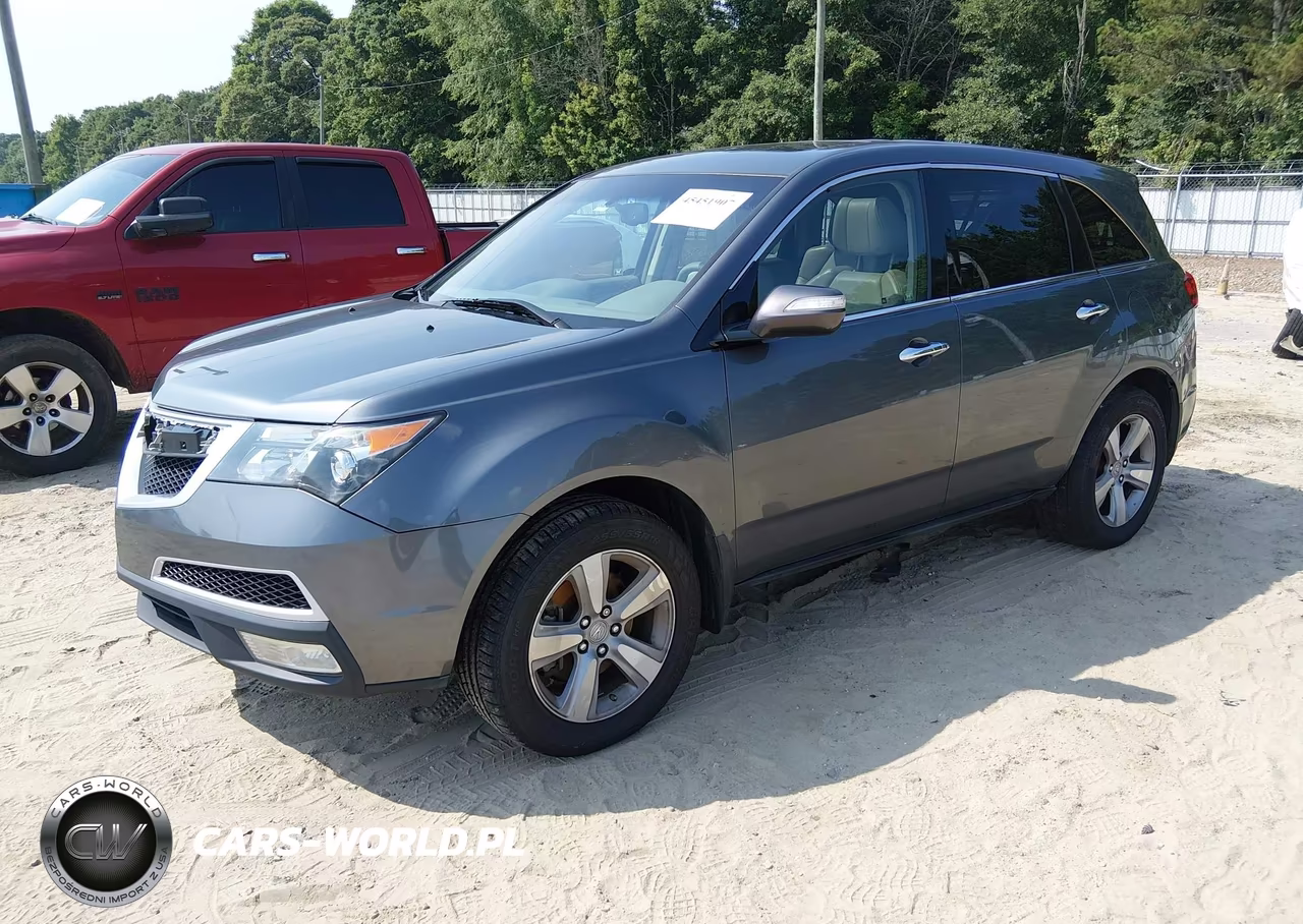 2012 Acura Mdx Technology Package VIN:2HNYD2H30CH540475 - 2