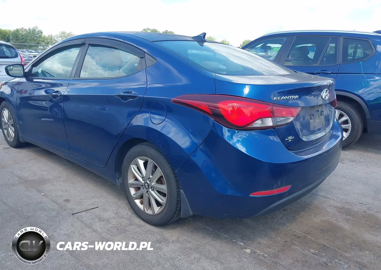 2015 Hyundai Elantra Se VIN:5NPDH4AE8FH583893 - 3