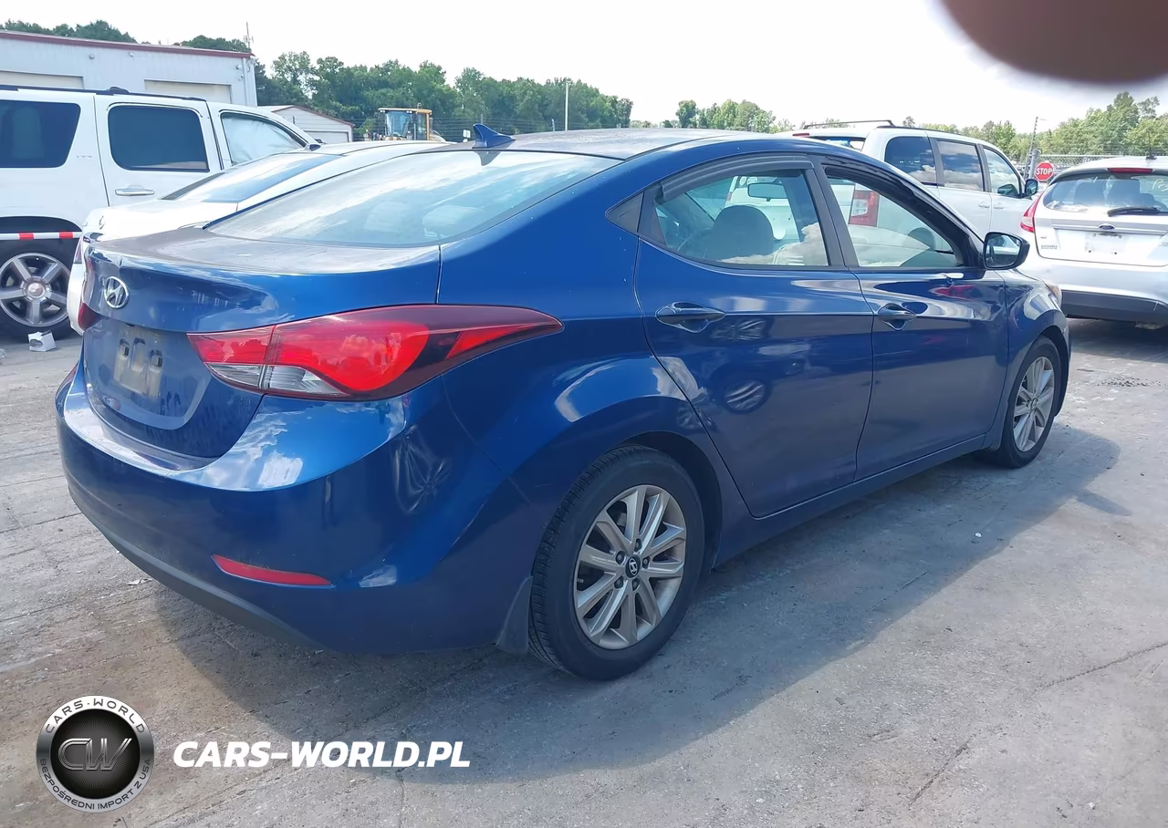 2015 Hyundai Elantra Se VIN:5NPDH4AE8FH583893 - 4