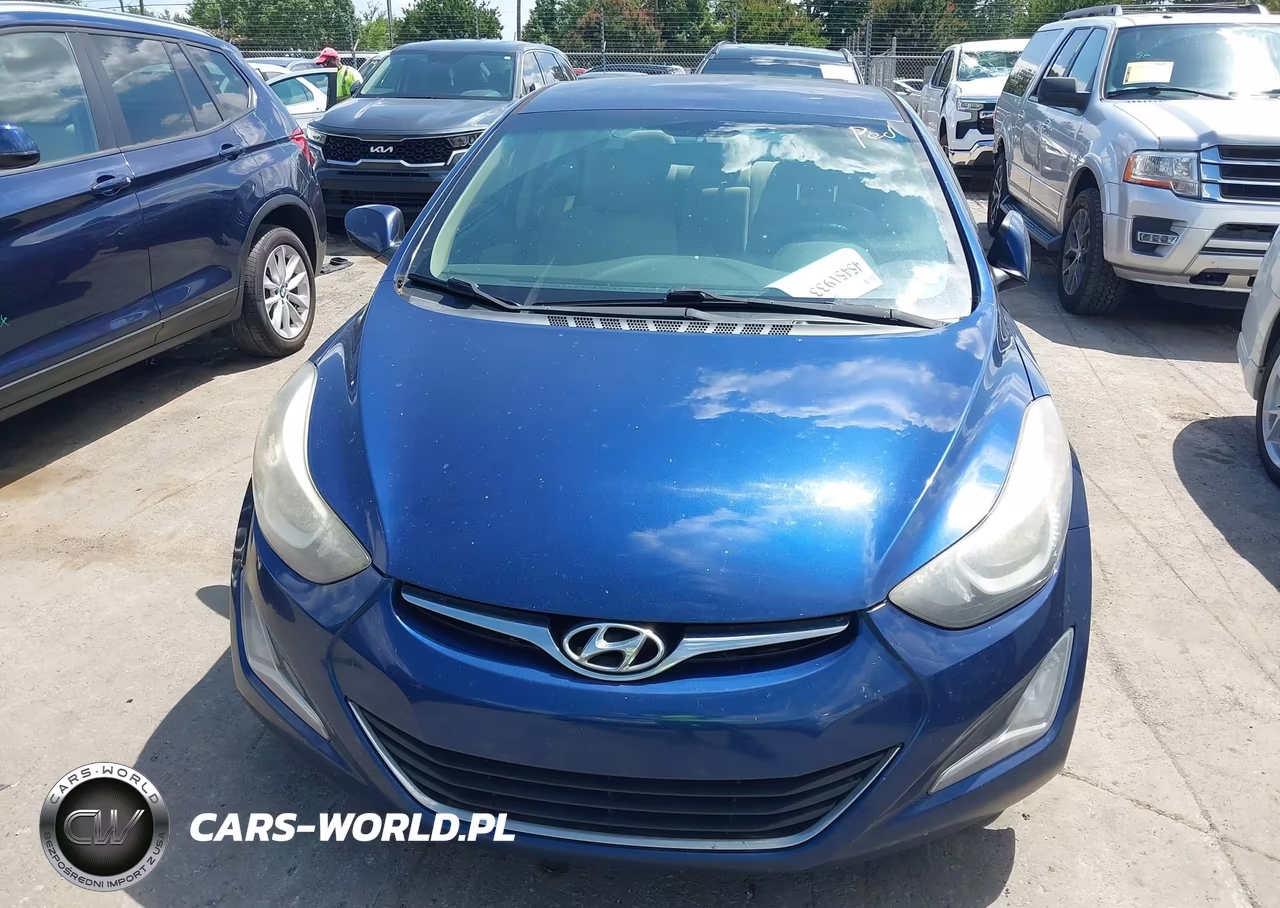 2015 Hyundai Elantra Se VIN:5NPDH4AE8FH583893 - 6