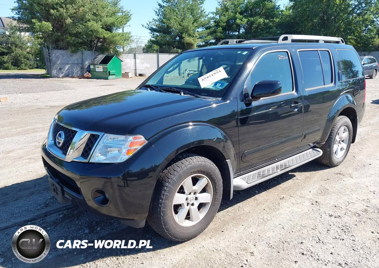2012 Nissan Pathfinder Sv VIN:5N1AR1NB1CC623085 - 2