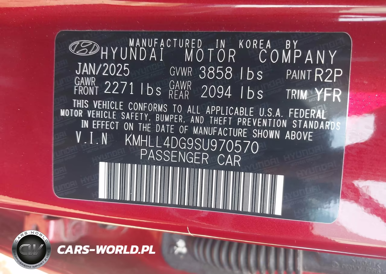 2025 Hyundai Elantra Se VIN:KMHLL4DG9SU970570 - 9