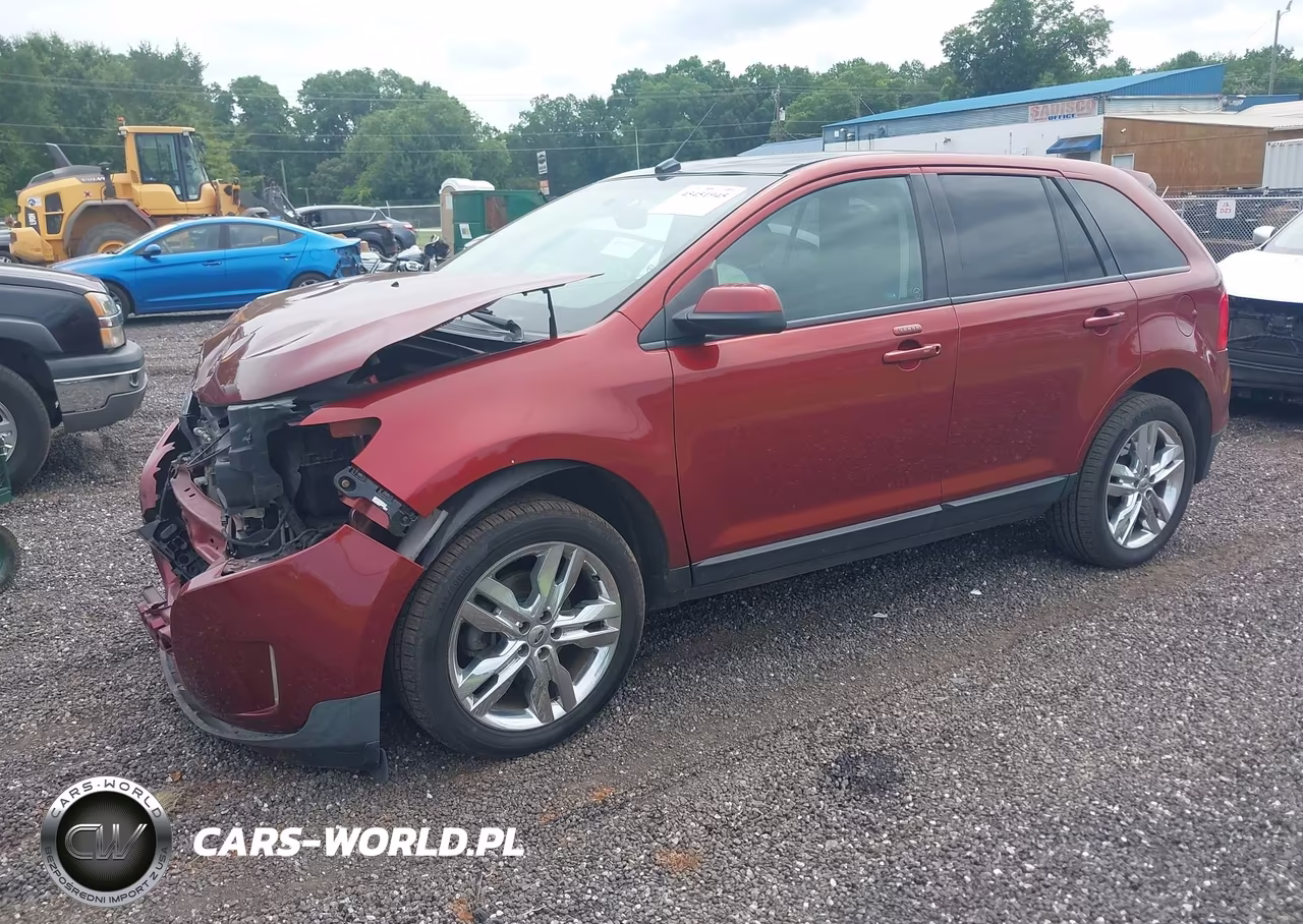 2014 Ford Edge Sel VIN:2FMDK3JC7EBB05383 - 2