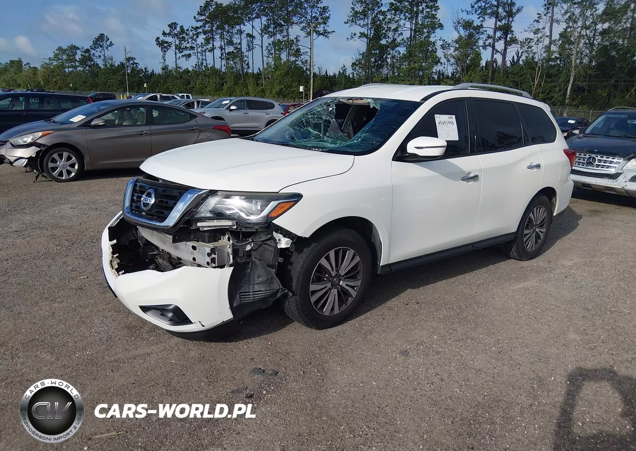 2018 Nissan Pathfinder Sv VIN:5N1DR2MN4JC604140 - 2