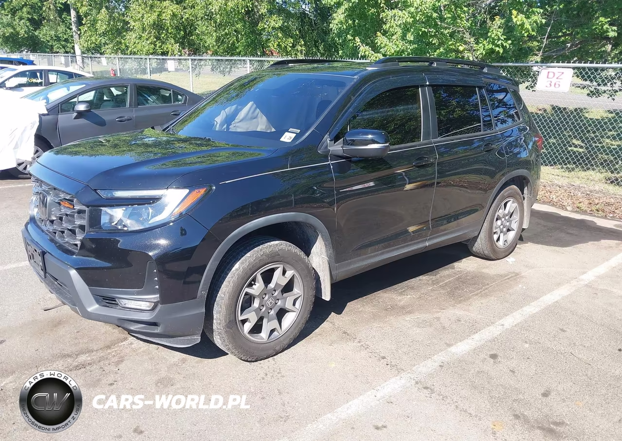 2023 Honda Passport Awd Trailsport VIN:5FNYF8H6XPB005436 - 2