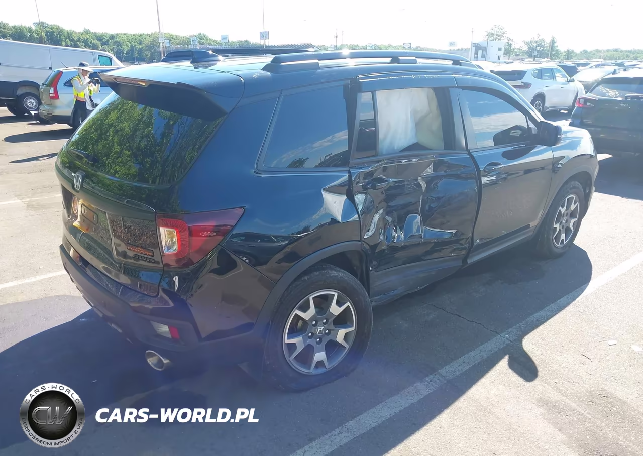 2023 Honda Passport Awd Trailsport VIN:5FNYF8H6XPB005436 - 4