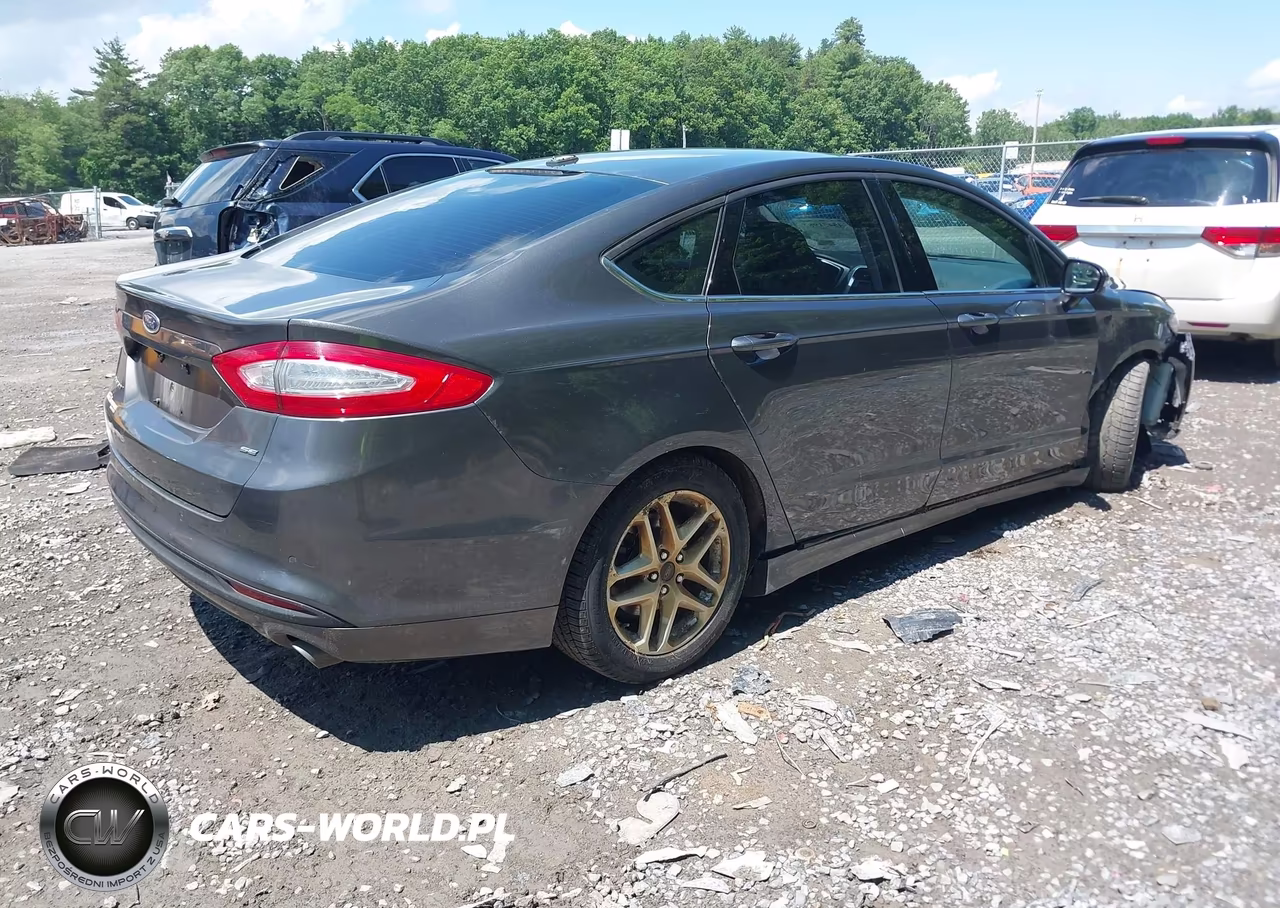 2016 Ford Fusion Se VIN:3FA6P0H70GR324072 - 4