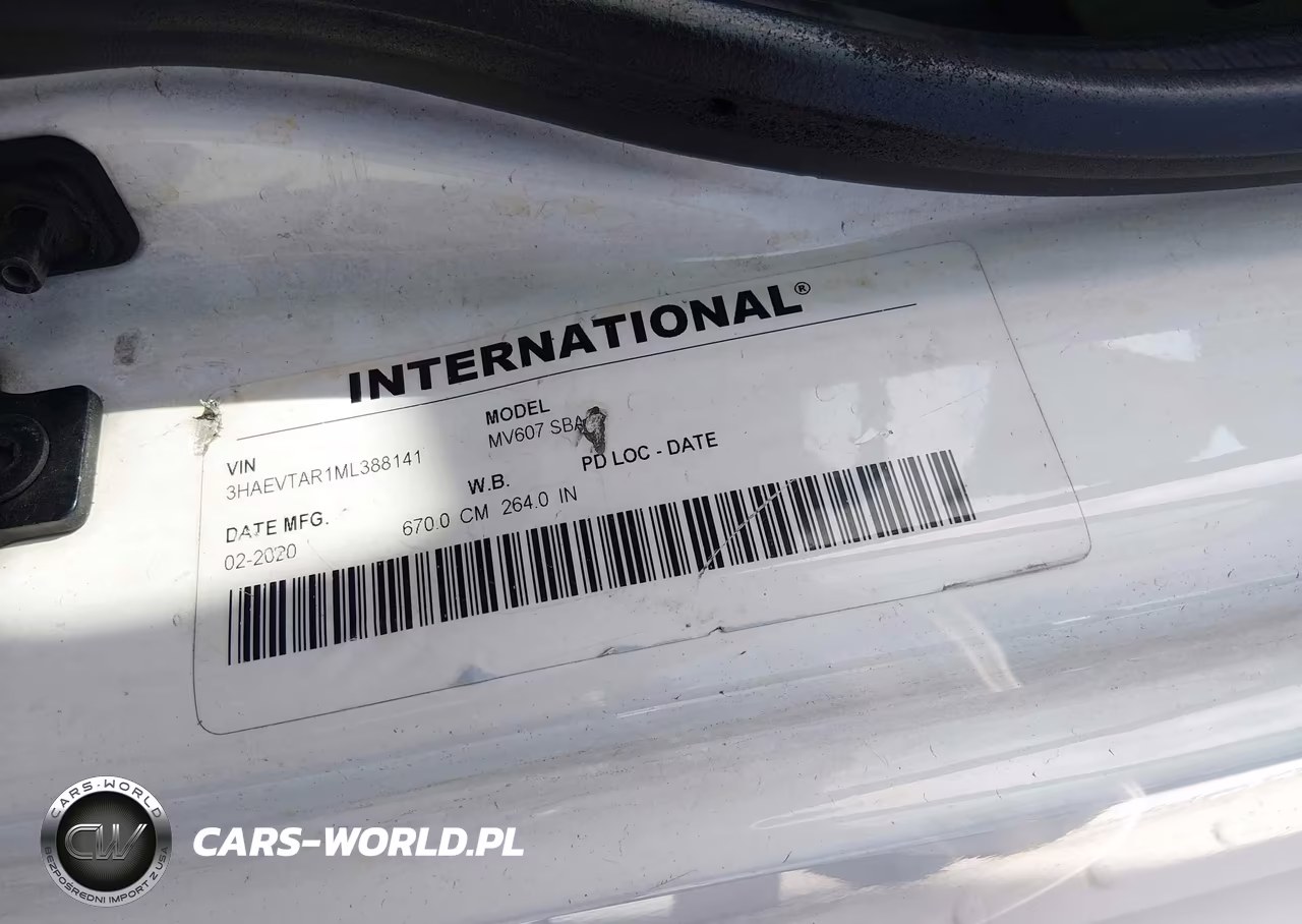 2021 International Mv VIN:3HAEVTAR1ML388141 - 8