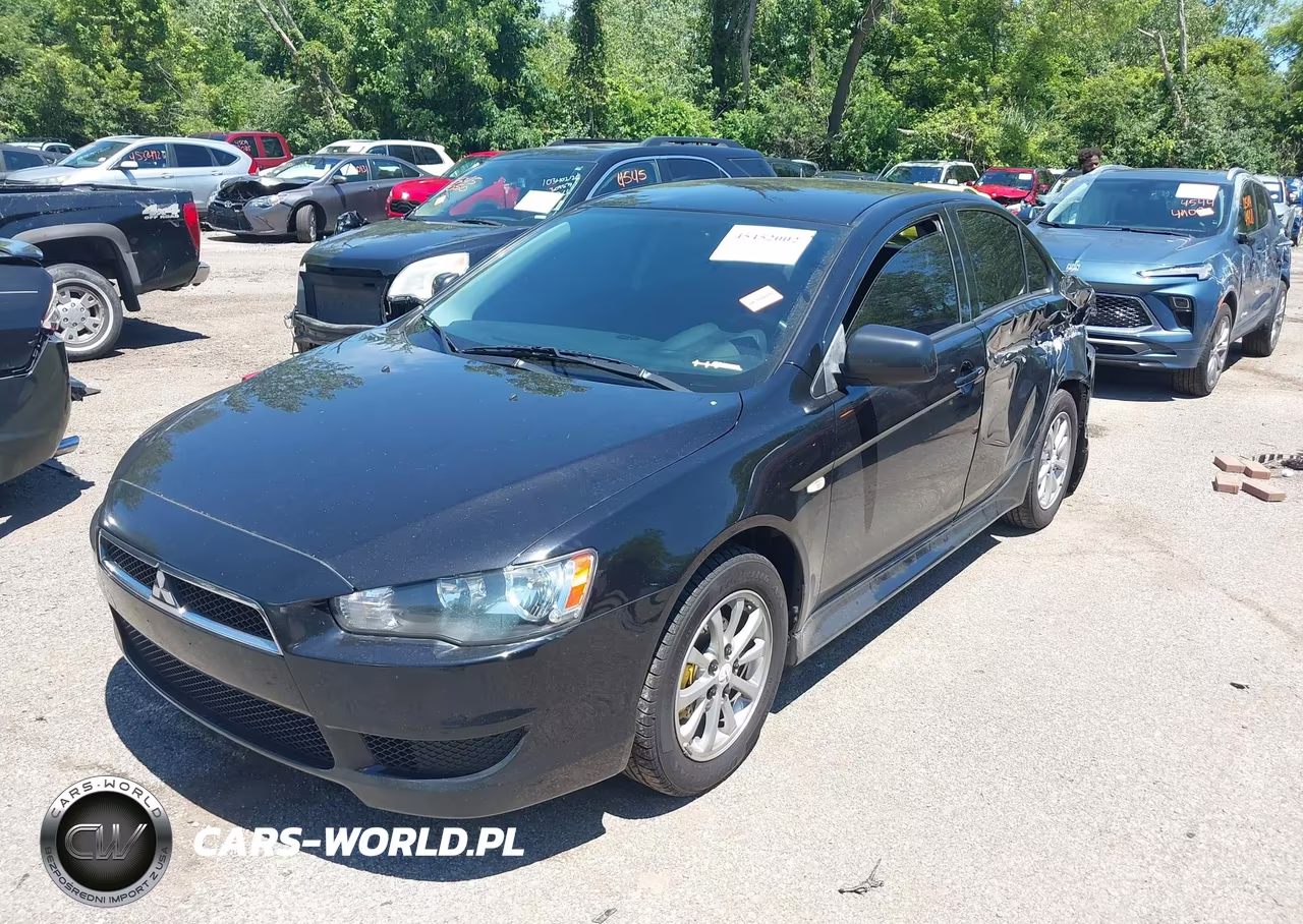 2010 Mitsubishi Lancer Es VIN:JA32U2FU2AU023856 - 2