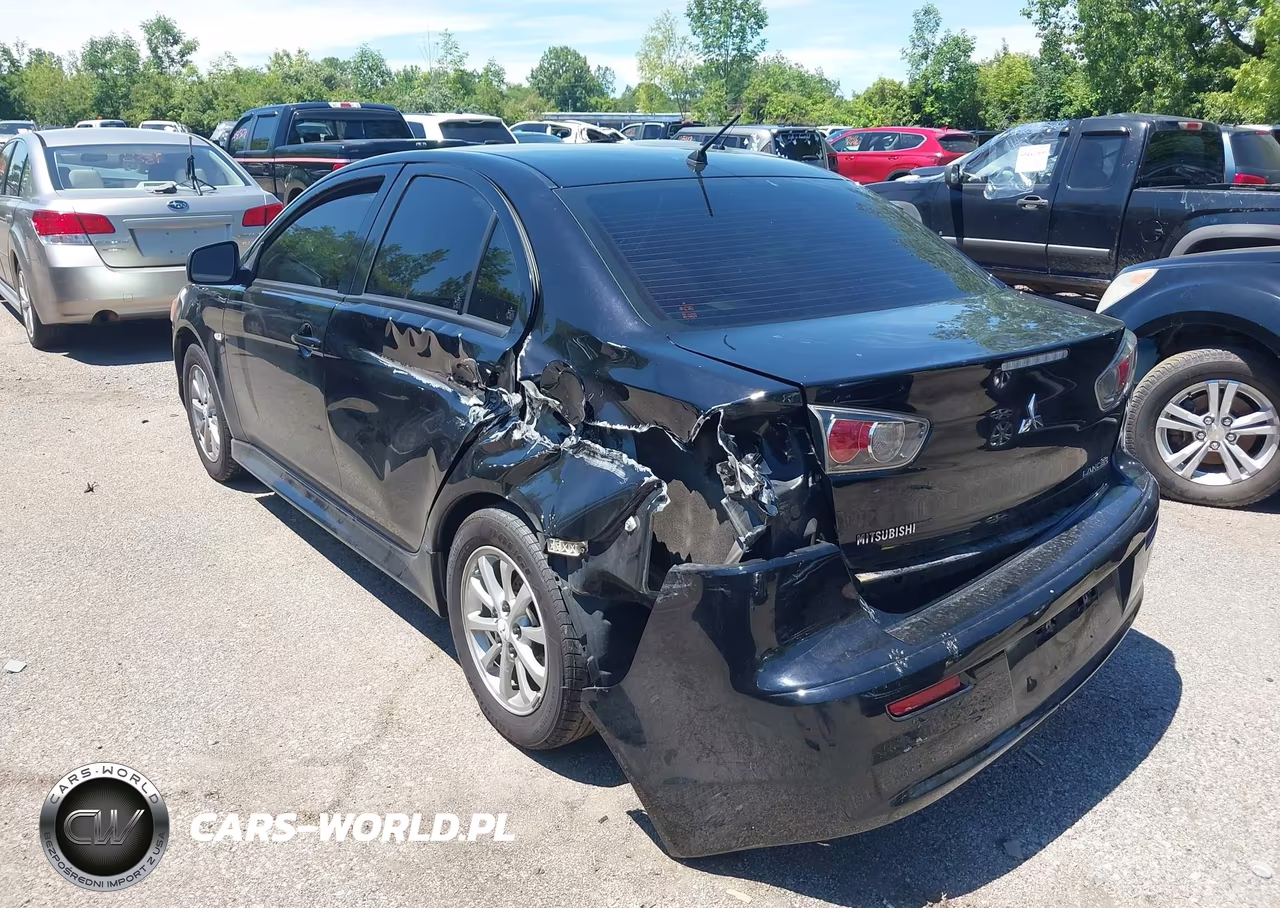 2010 Mitsubishi Lancer Es VIN:JA32U2FU2AU023856 - 3