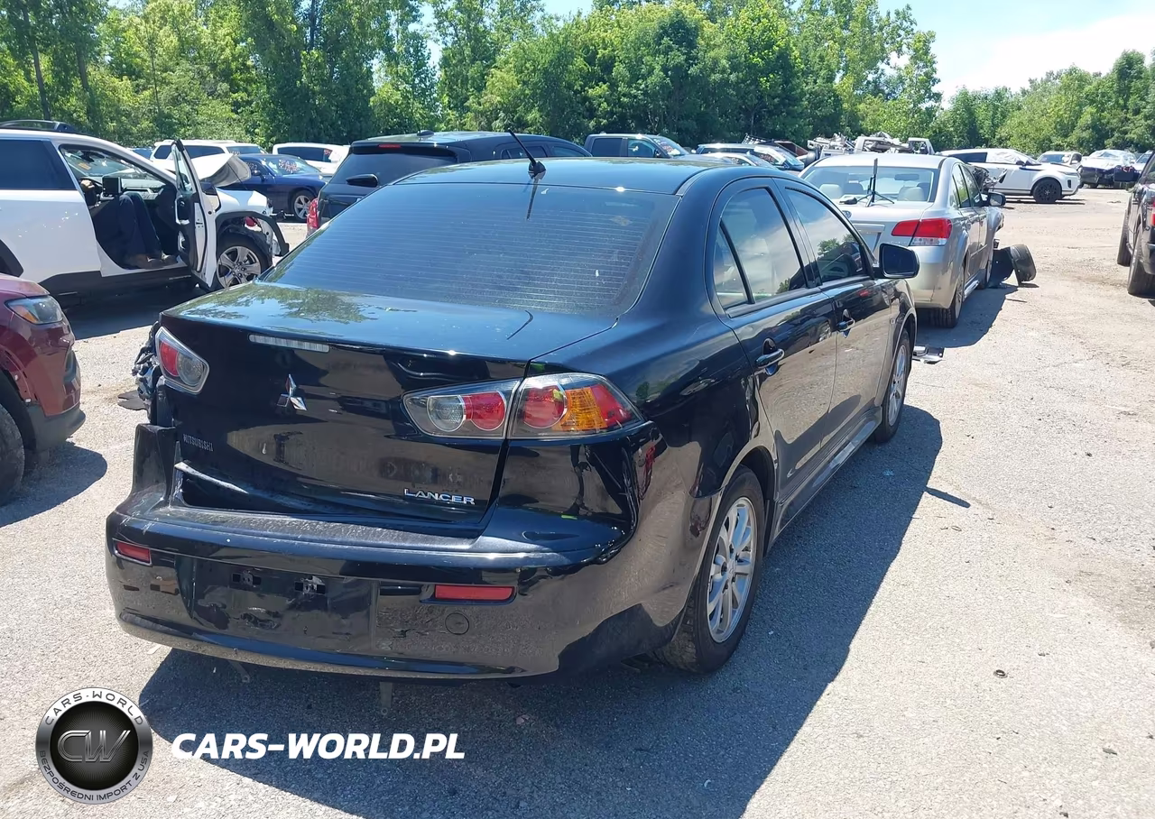 2010 Mitsubishi Lancer Es VIN:JA32U2FU2AU023856 - 4