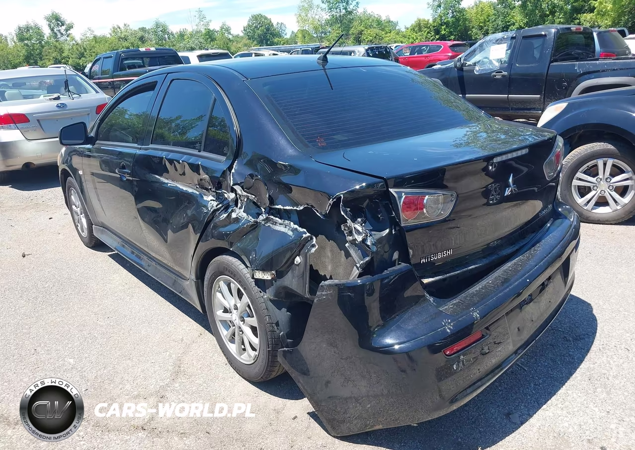 2010 Mitsubishi Lancer Es VIN:JA32U2FU2AU023856 - 6