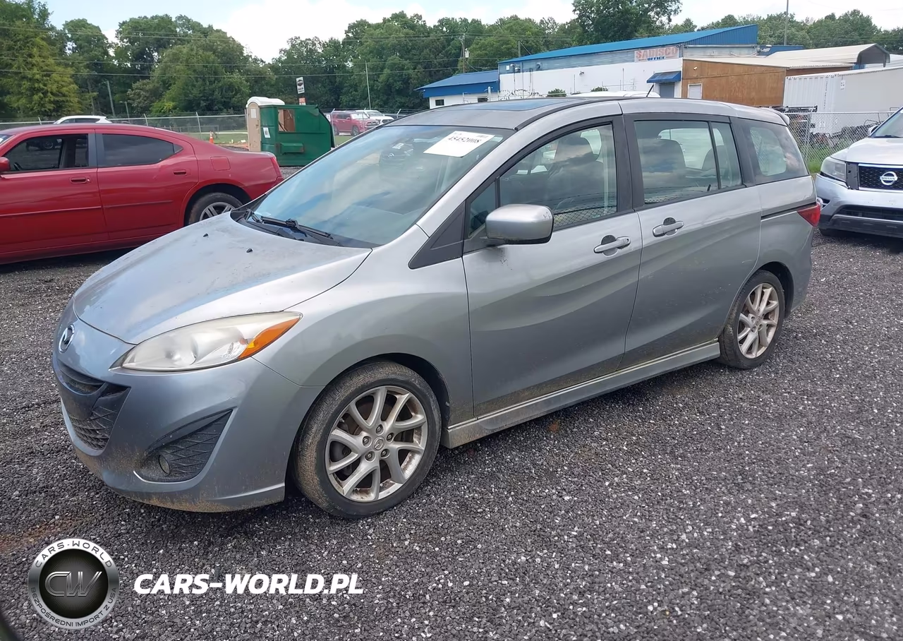 2012 Mazda Mazda5 Grand Touring VIN:JM1CW2DL2C0102187 - 2