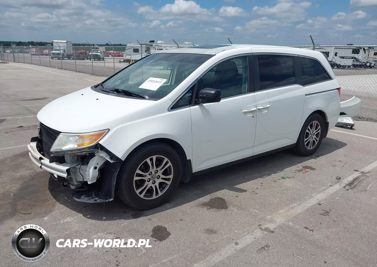 2012 Honda Odyssey Ex-L VIN:5FNRL5H66CB030307 - 2