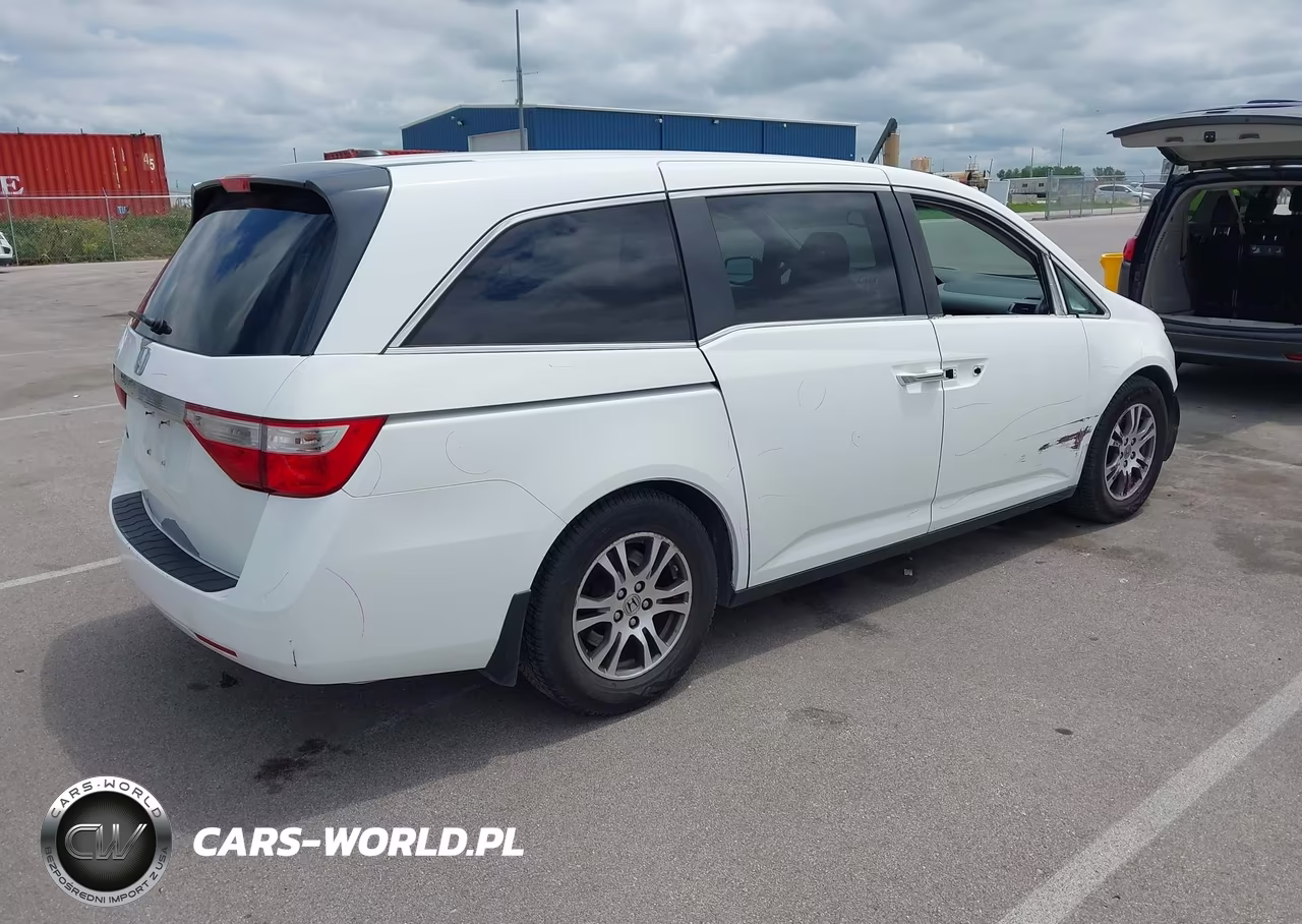 2012 Honda Odyssey Ex-L VIN:5FNRL5H66CB030307 - 4