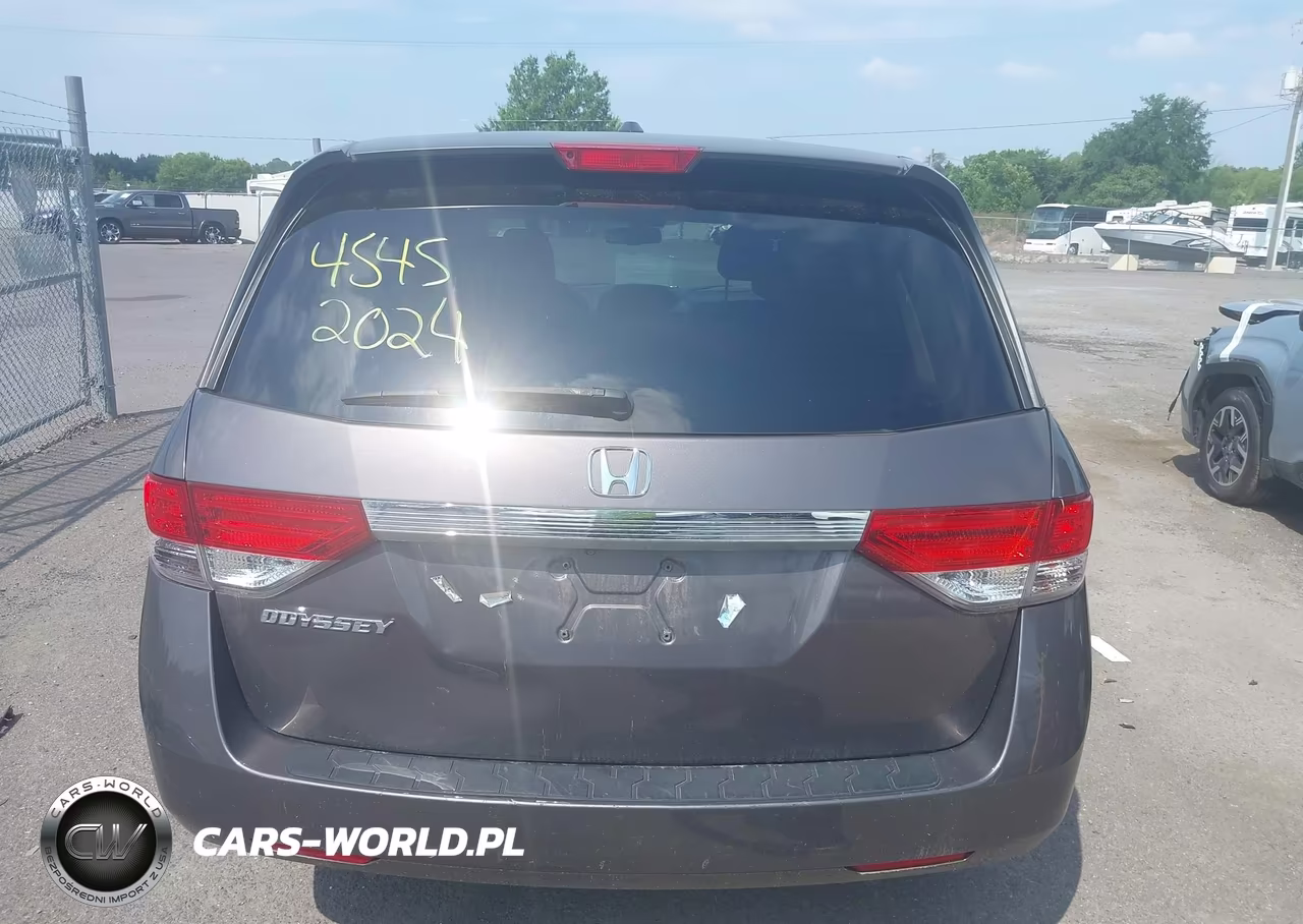 2017 Honda Odyssey Ex-L VIN:5FNRL5H64HB009625 - 17