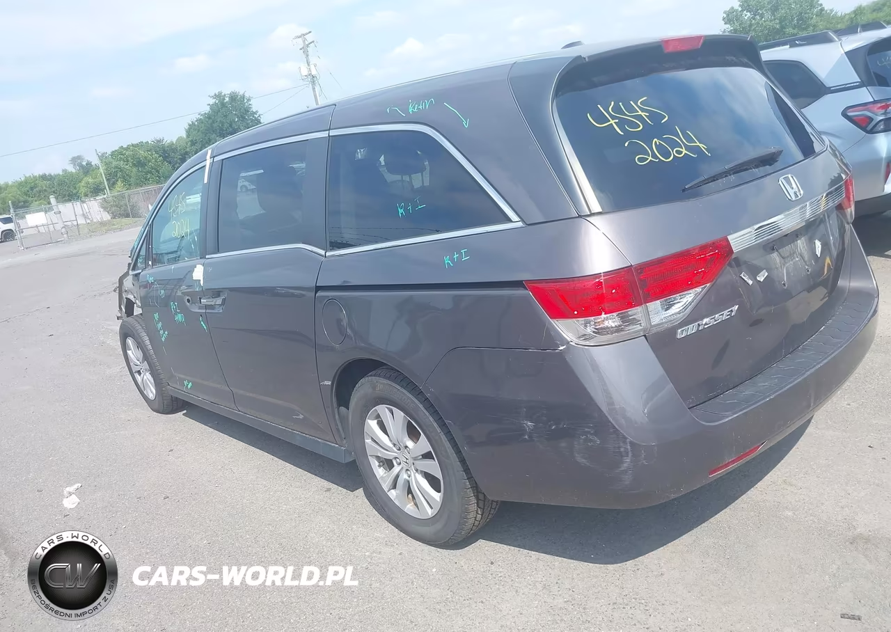 2017 Honda Odyssey Ex-L VIN:5FNRL5H64HB009625 - 3