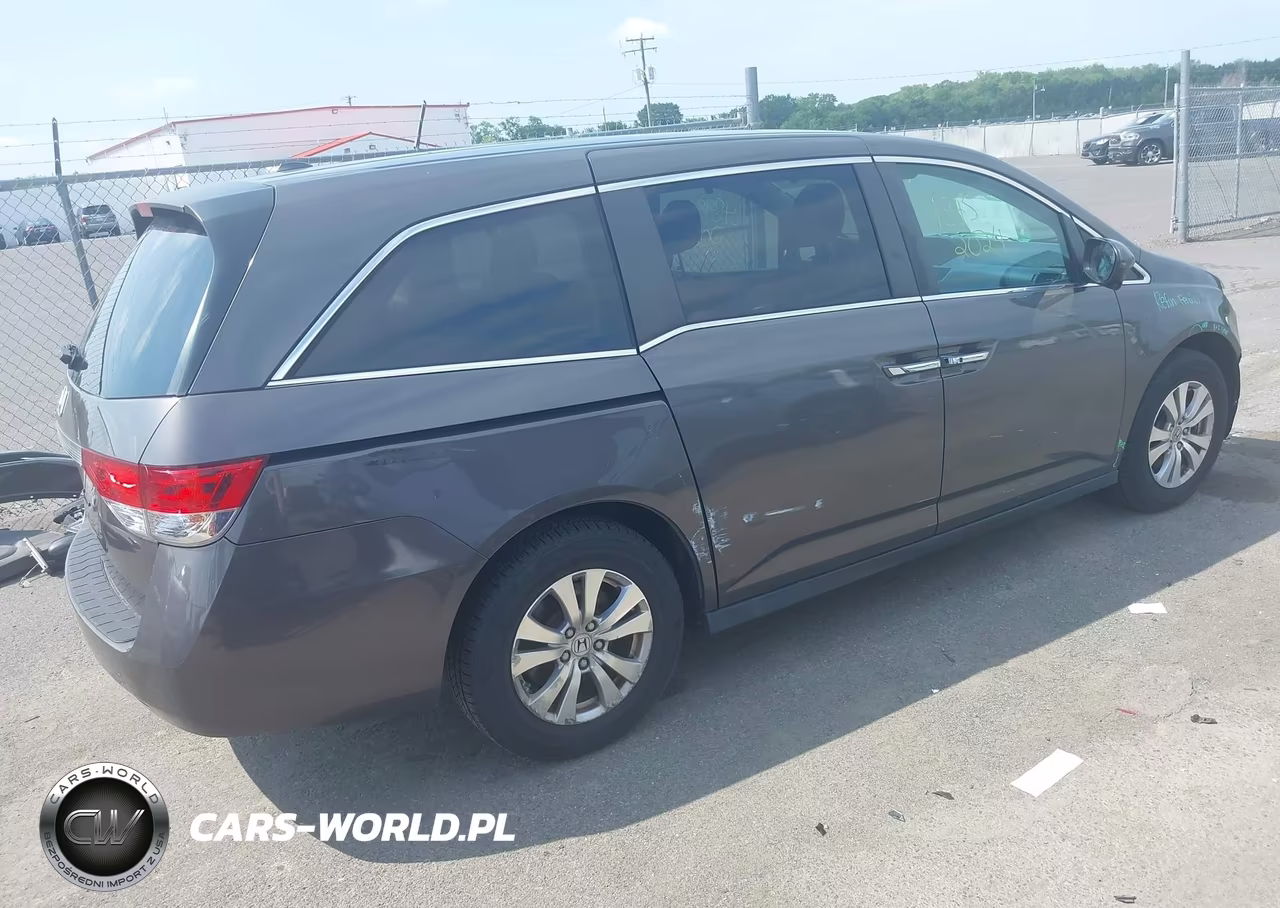 2017 Honda Odyssey Ex-L VIN:5FNRL5H64HB009625 - 4