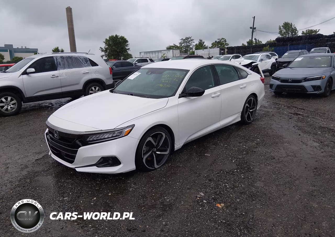 2021 Honda Accord Sport VIN:1HGCV1F32MA096706 - 2