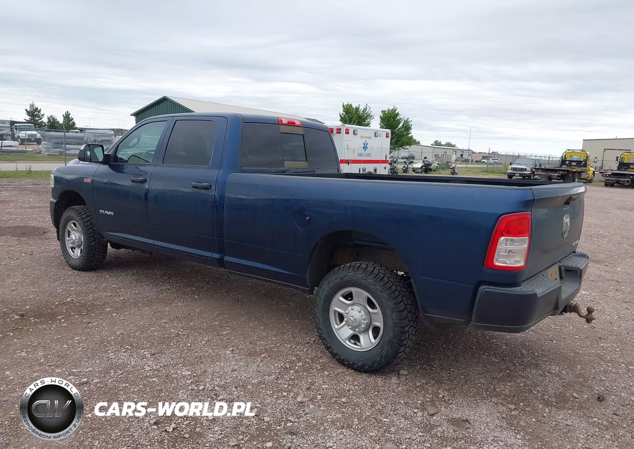 2021 Ram 3500 Tradesman 4X4 8' Box VIN:3C63R3GJ6MG665674 - 3