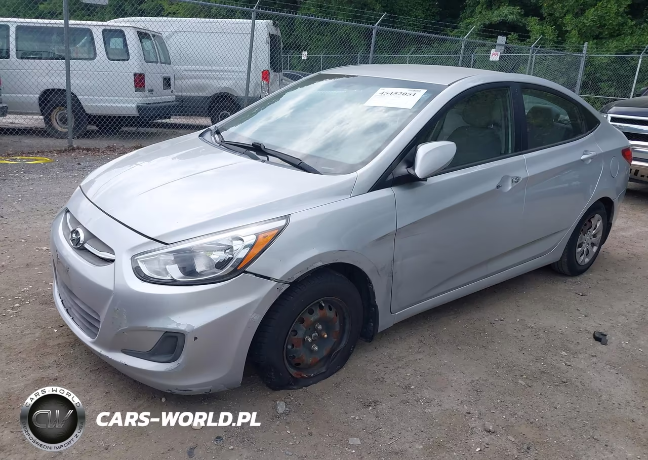 2015 Hyundai Accent Gls VIN:KMHCT4AE5FU923125 - 2