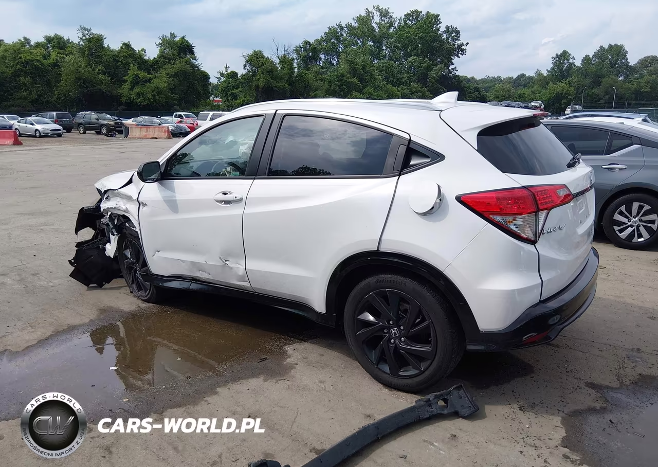 2022 Honda Hr-V Awd Sport VIN:3CZRU6H1XNM762861 - 3