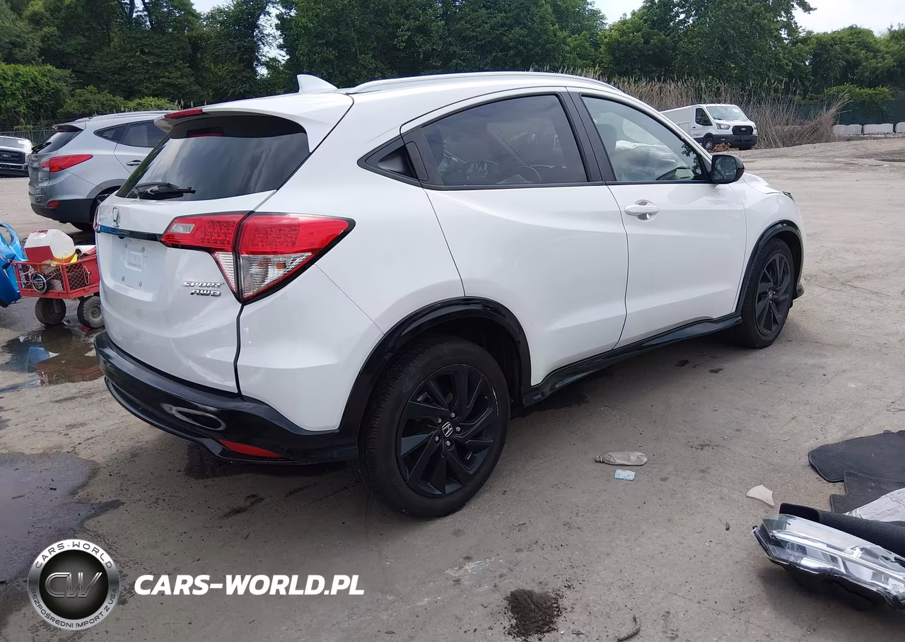 2022 Honda Hr-V Awd Sport VIN:3CZRU6H1XNM762861 - 4