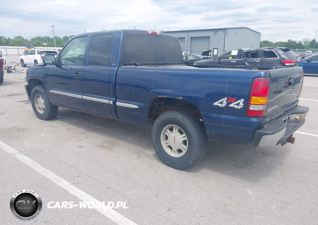 2002 GMC Sierra 1500 Sle VIN:1GTEK19V52Z133310 - 3