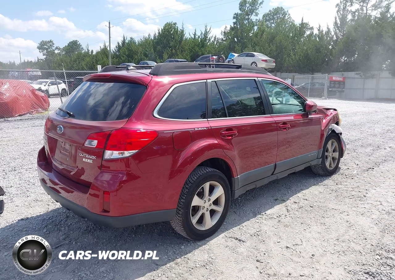 2014 Subaru Outback 2.5I Limited VIN:4S4BRBLC4E3325655 - 4