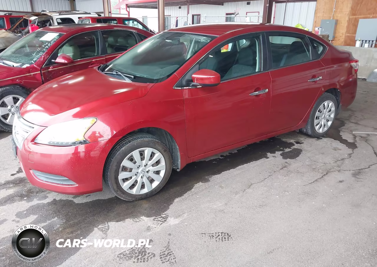 2015 Nissan Sentra Sv VIN:3N1AB7AP4FL650127 - 2