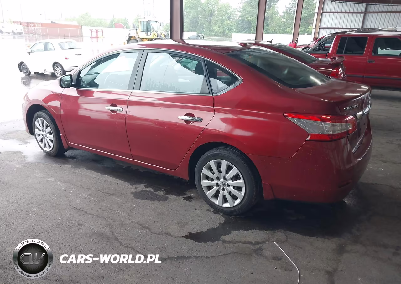2015 Nissan Sentra Sv VIN:3N1AB7AP4FL650127 - 3