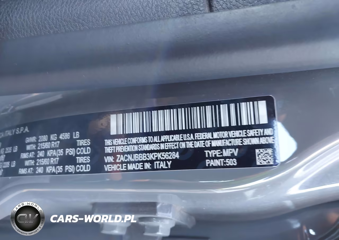 2019 Jeep Renegade Latitude 4X4 VIN:ZACNJBBB3KPK56284 - 9