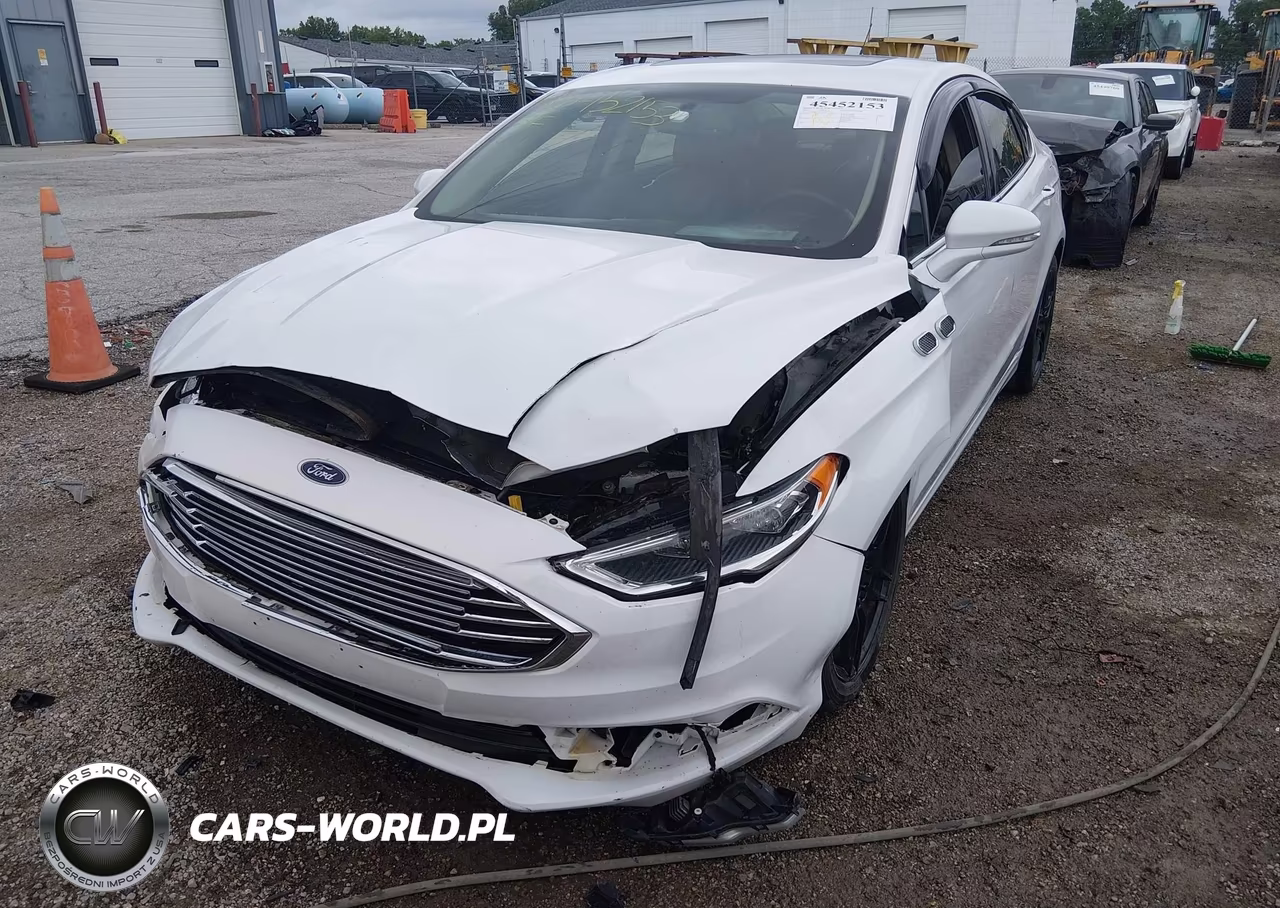 2018 Ford Fusion Hybrid Platinum-Titanium VIN:3FA6P0RU9JR101718 - 2