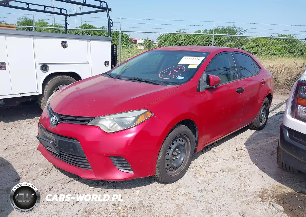 2016 Toyota Corolla Le VIN:5YFBURHE6GP416958 - 2