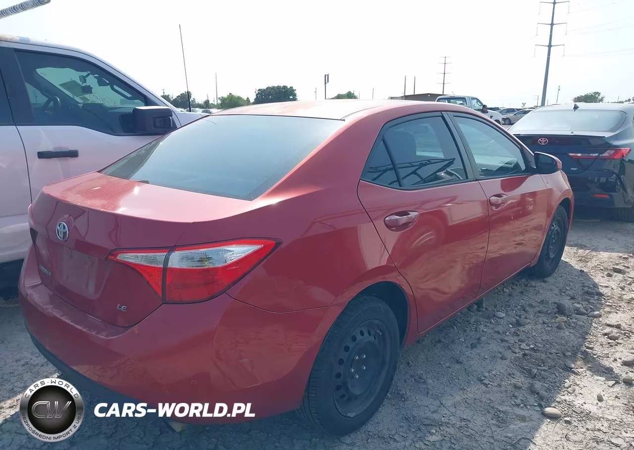 2016 Toyota Corolla Le VIN:5YFBURHE6GP416958 - 4