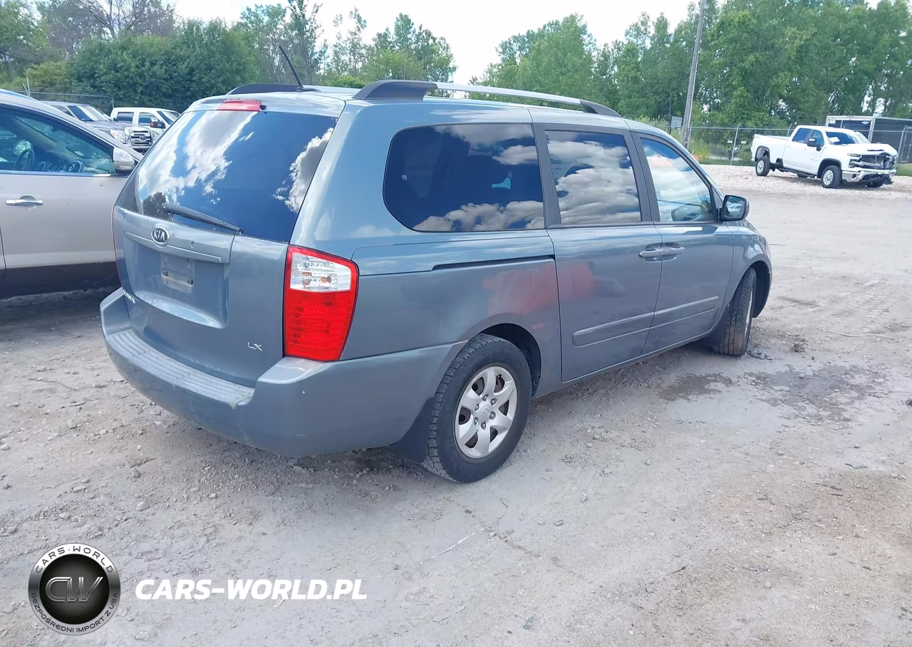 2009 Kia Sedona Lx VIN:KNDMB233296316068 - 4