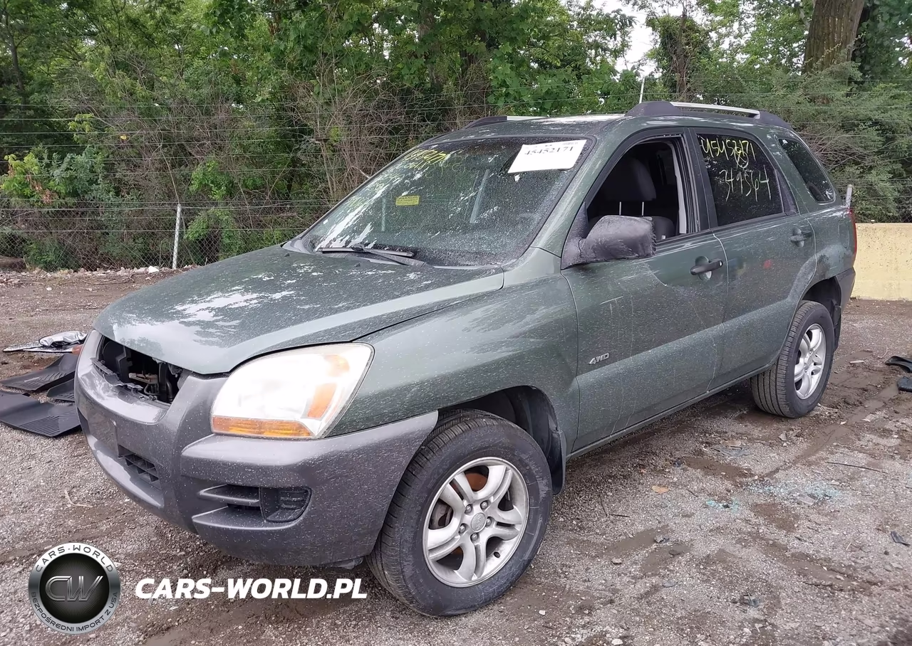 2007 Kia Sportage Lx V6 VIN:KNDJE723377349564 - 2