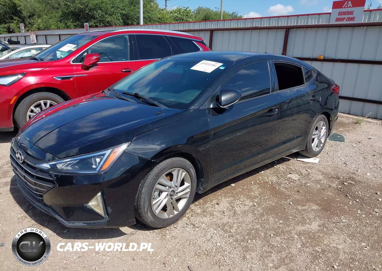 2020 Hyundai Elantra Sel VIN:5NPD84LFXLH548936 - 2
