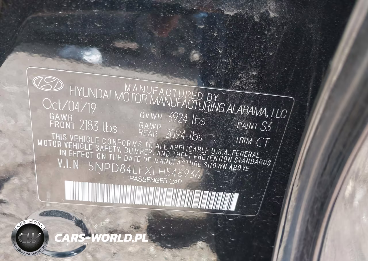 2020 Hyundai Elantra Sel VIN:5NPD84LFXLH548936 - 9