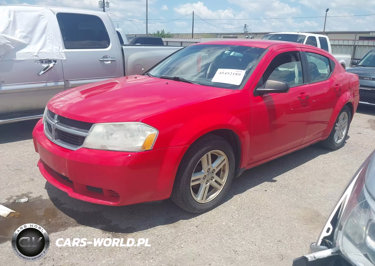 2008 Dodge Avenger Sxt VIN:1B3LC56K98N294203 - 2