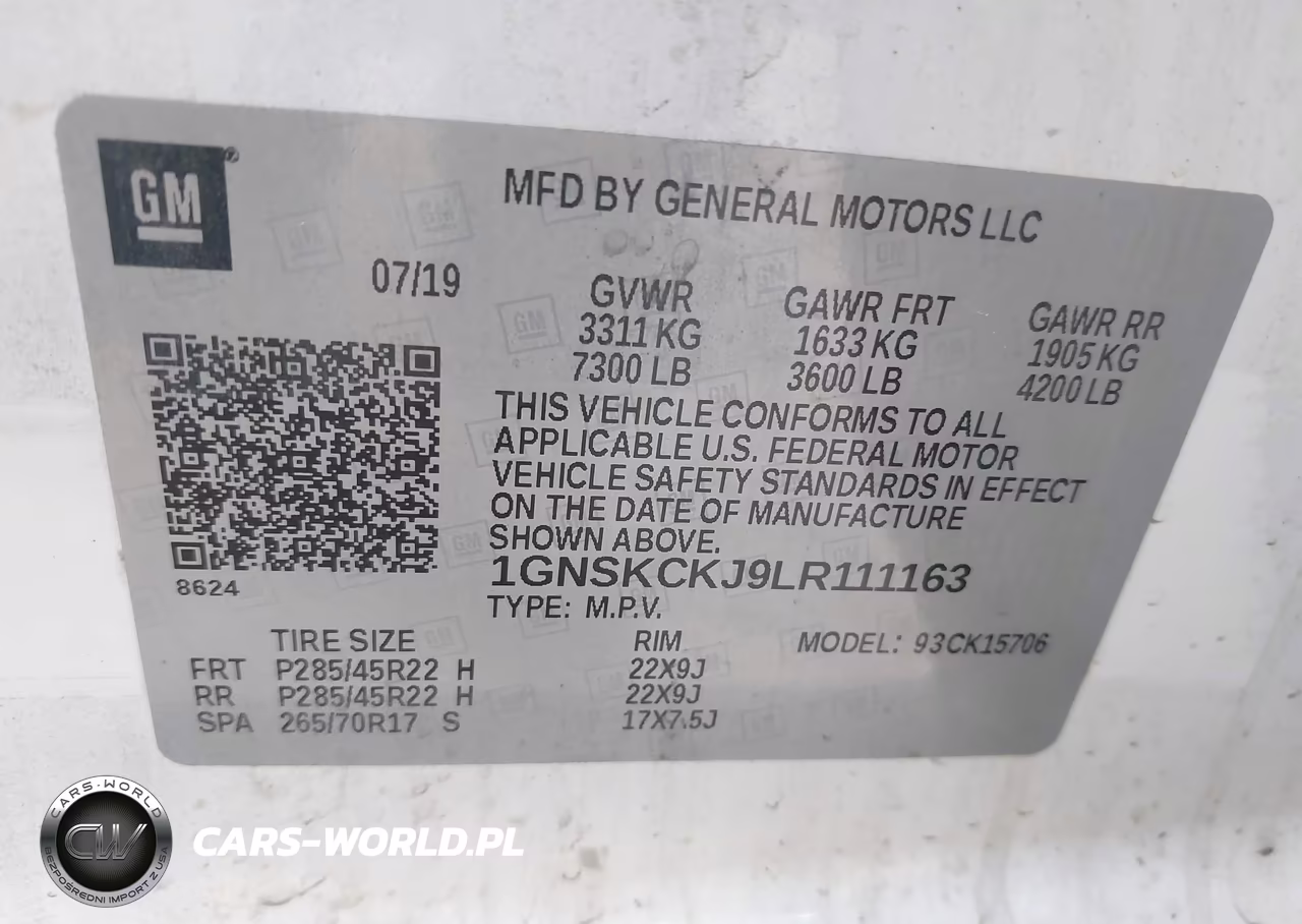 2020 Chevrolet Tahoe 4Wd Premier VIN:1GNSKCKJ9LR111163 - 9